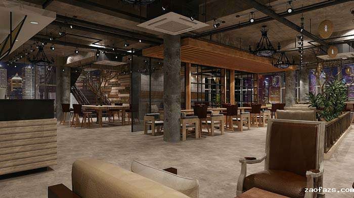 咖啡馆装修设计效果图