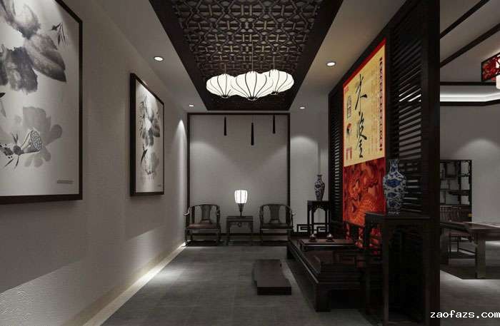 木业家居展厅装修设计效果图