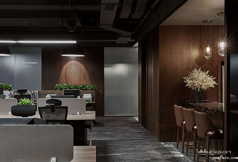 郑州商务公司办公室装修设计