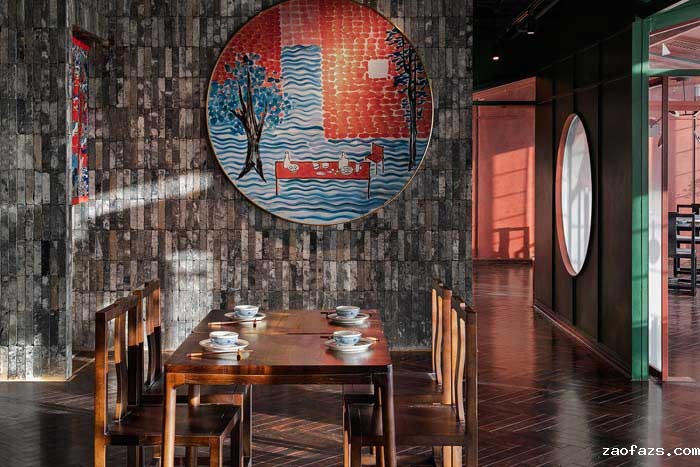 荥阳220平米中餐厅装修设计效果图