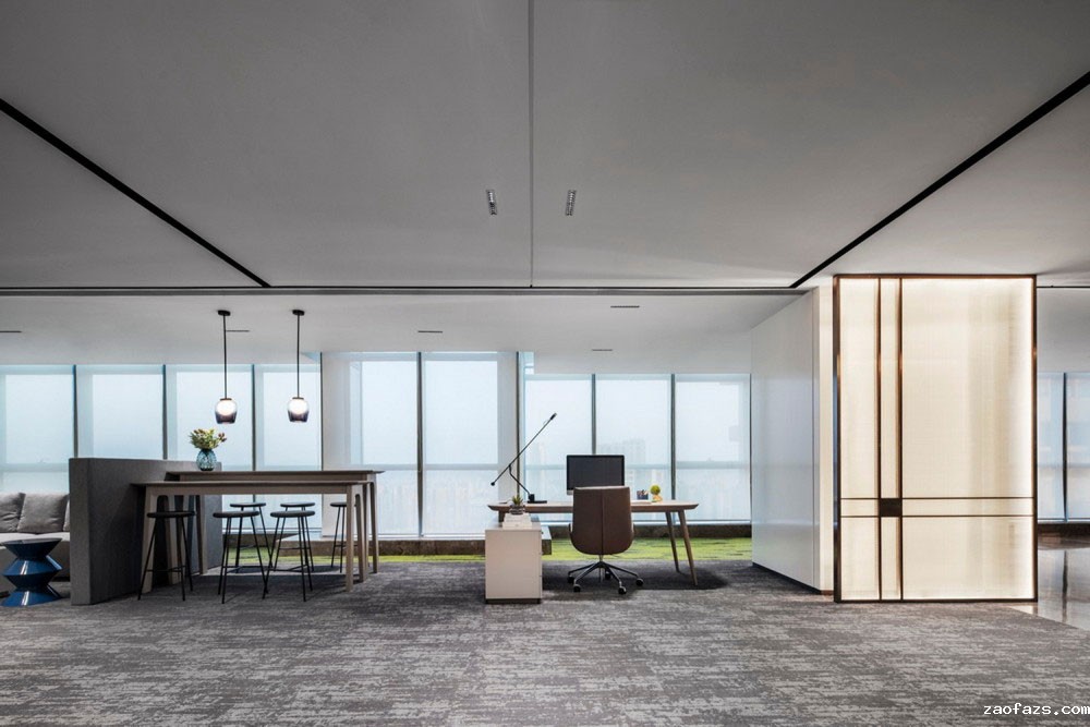 420平米郑州中原区办公室装修设计效果图