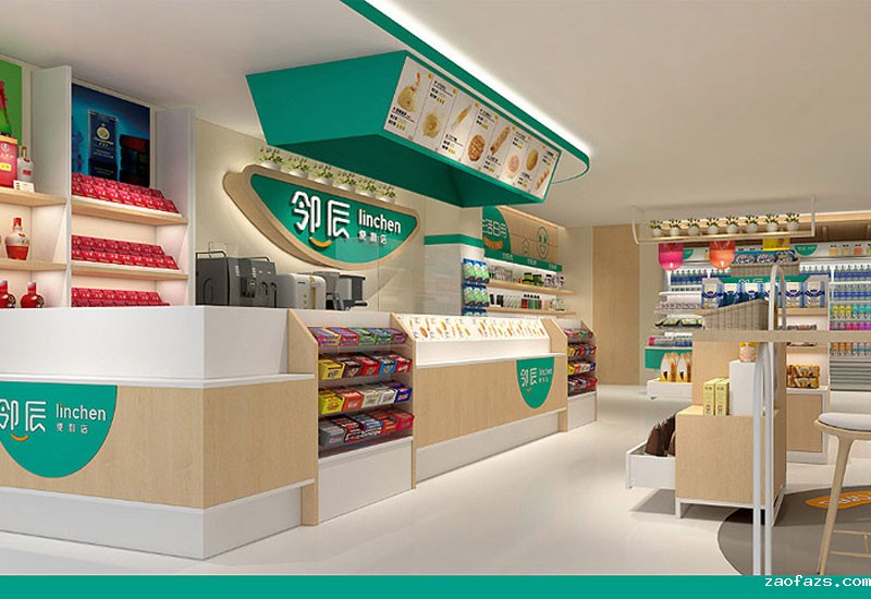 60平米社区便利店装修设计效果图