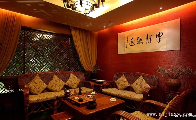 独特雅致的茶楼装修效果图