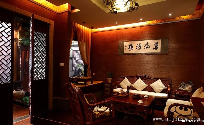 独特雅致的茶楼装修效果图