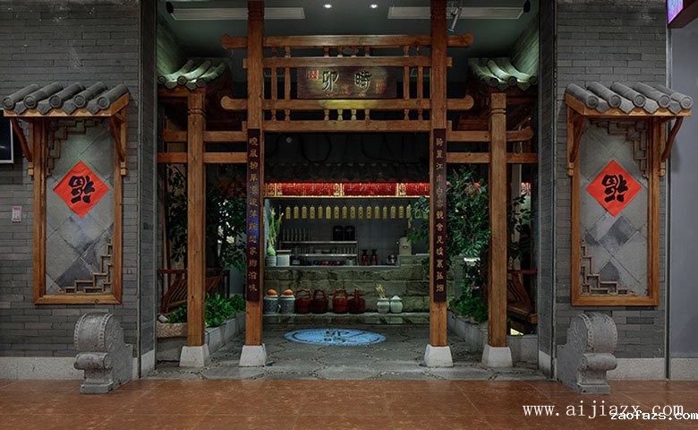 郑州中式茶楼装修效果图