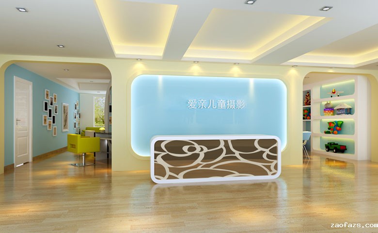 儿童摄影工作室装修设计效果图